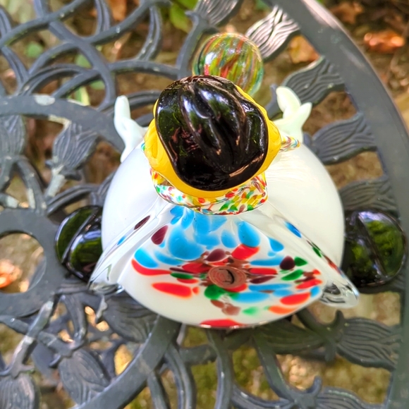 Rare HTF Vintage 💎 Murano, Italy 🤡 hand-blown VENETIAN GLASS CLOWN 🤡 pristine - Picture 8 of 13